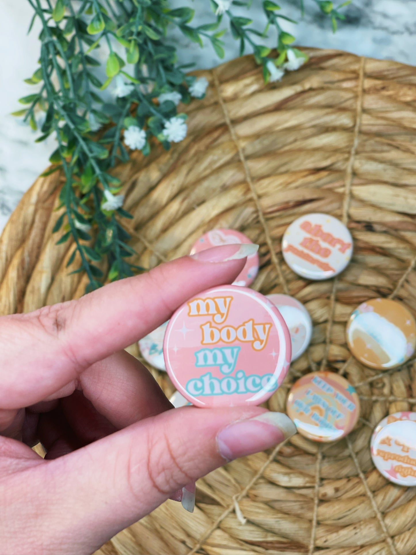 Pro-choice - Button Set