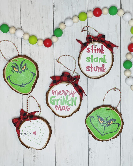 Grinch Christmas - Ornaments (PRE-ORDER)