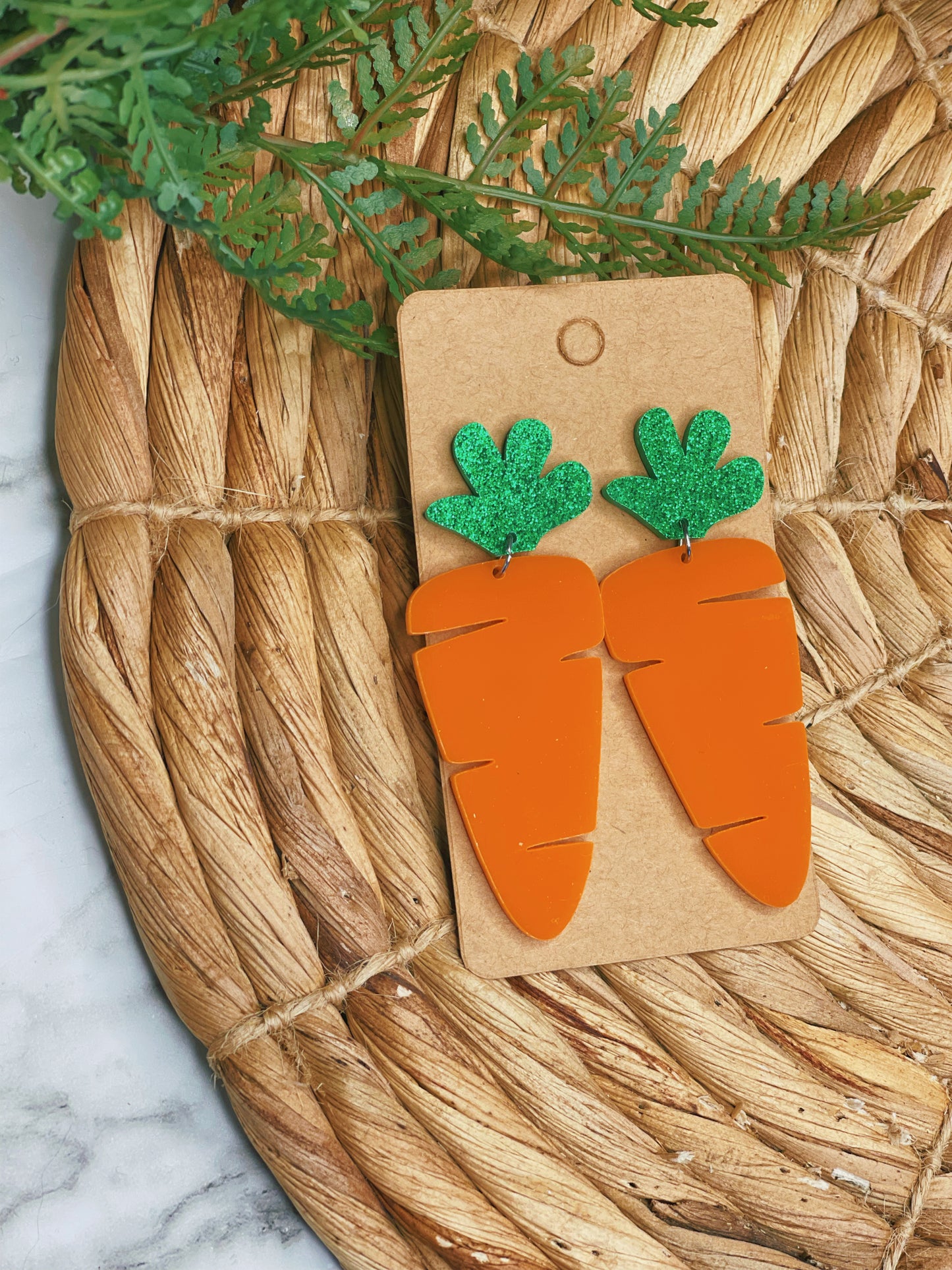 Carrot - Dangle Earrings