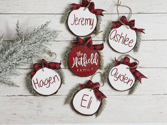 Family Set - Christmas Ornaments (PRE-ORDER)