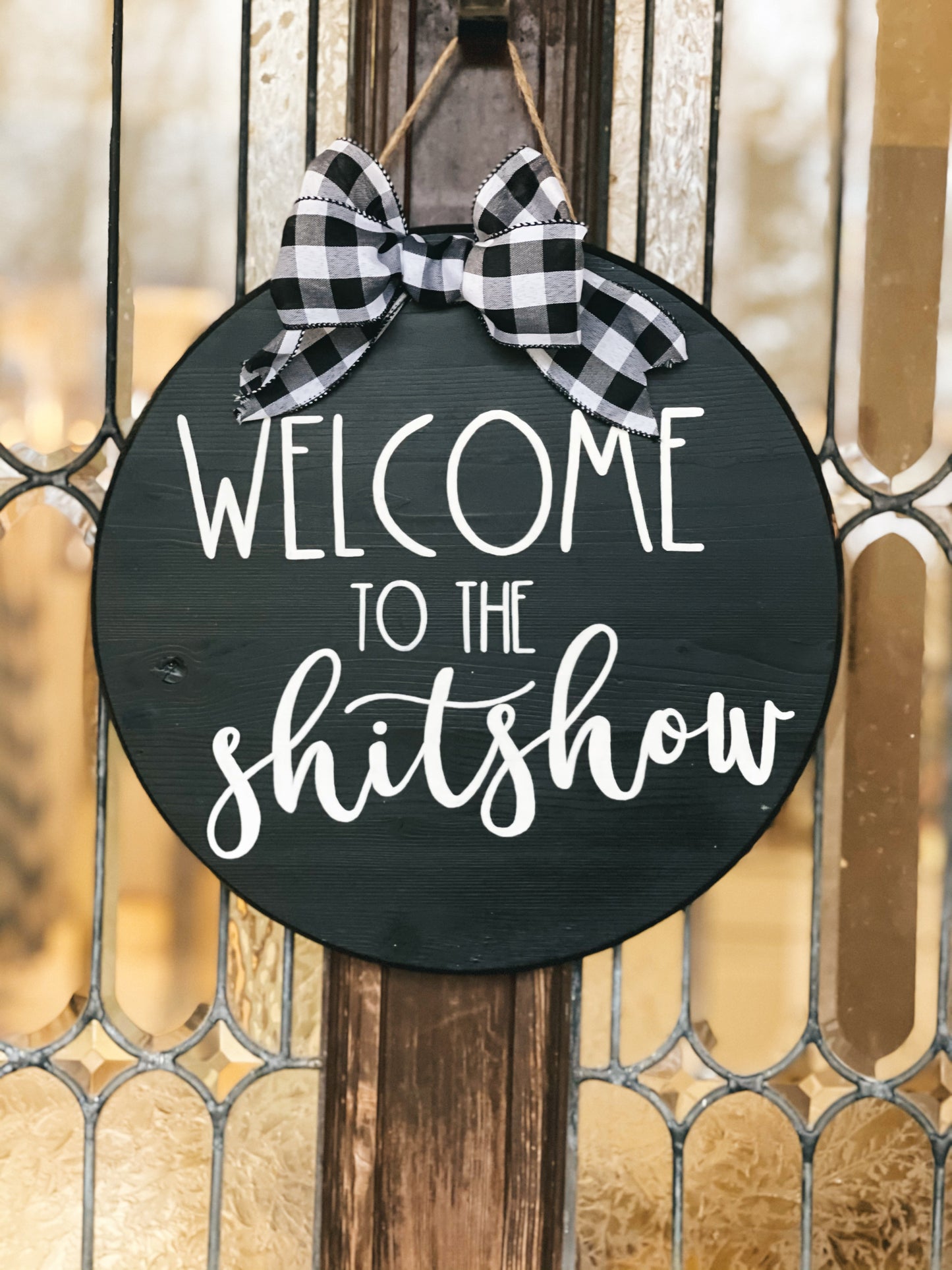 Welcome to the Shitshow - Door Hanger (PRE-ORDER)