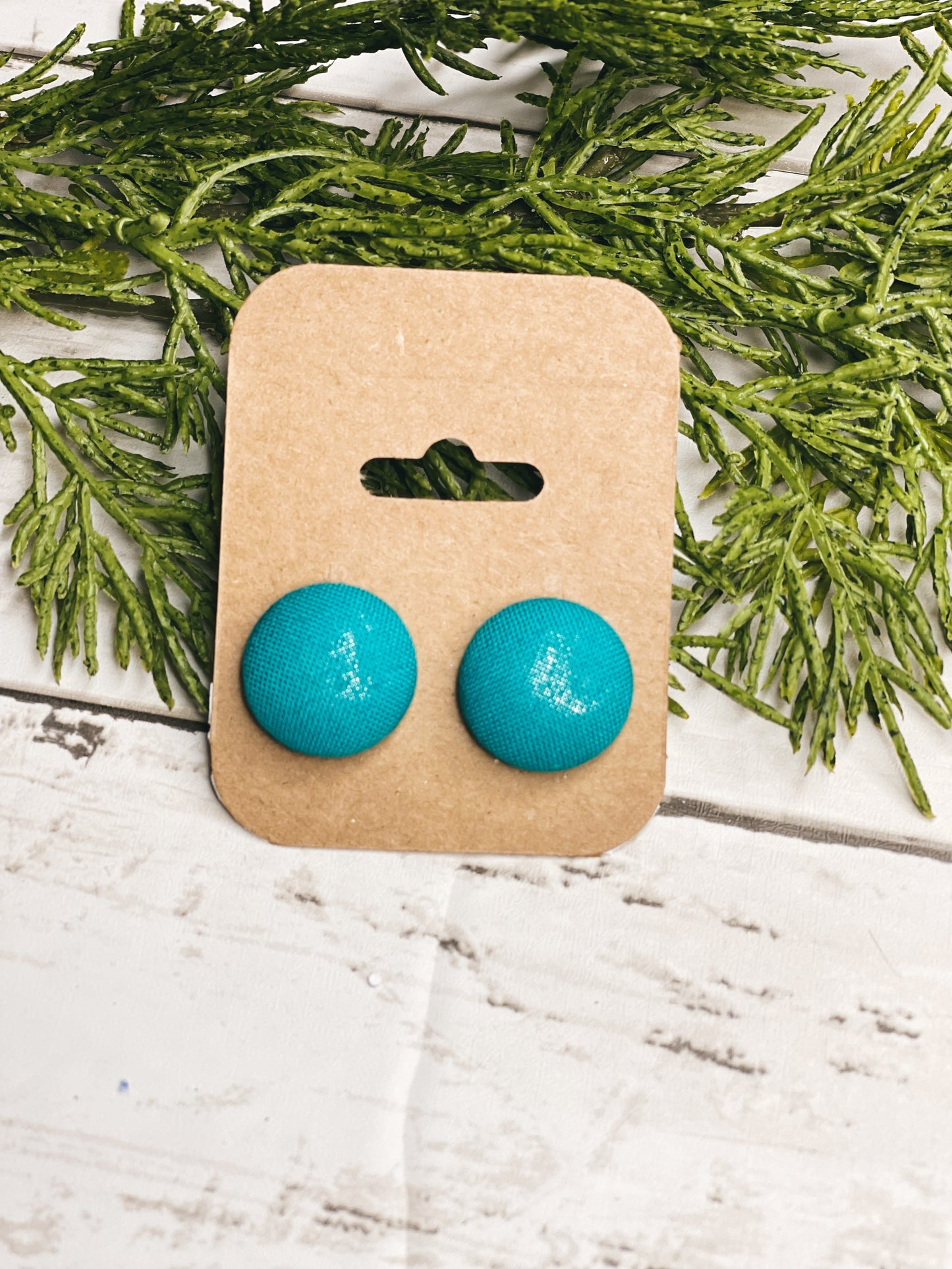 Solids - Button Earrings