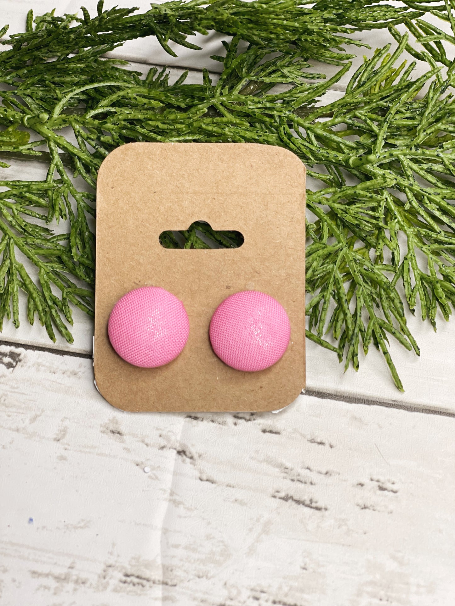 Solids - Button Earrings