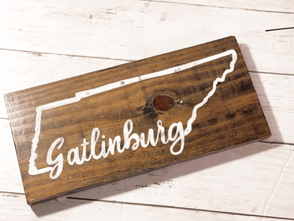 Gatlinburg - State sign