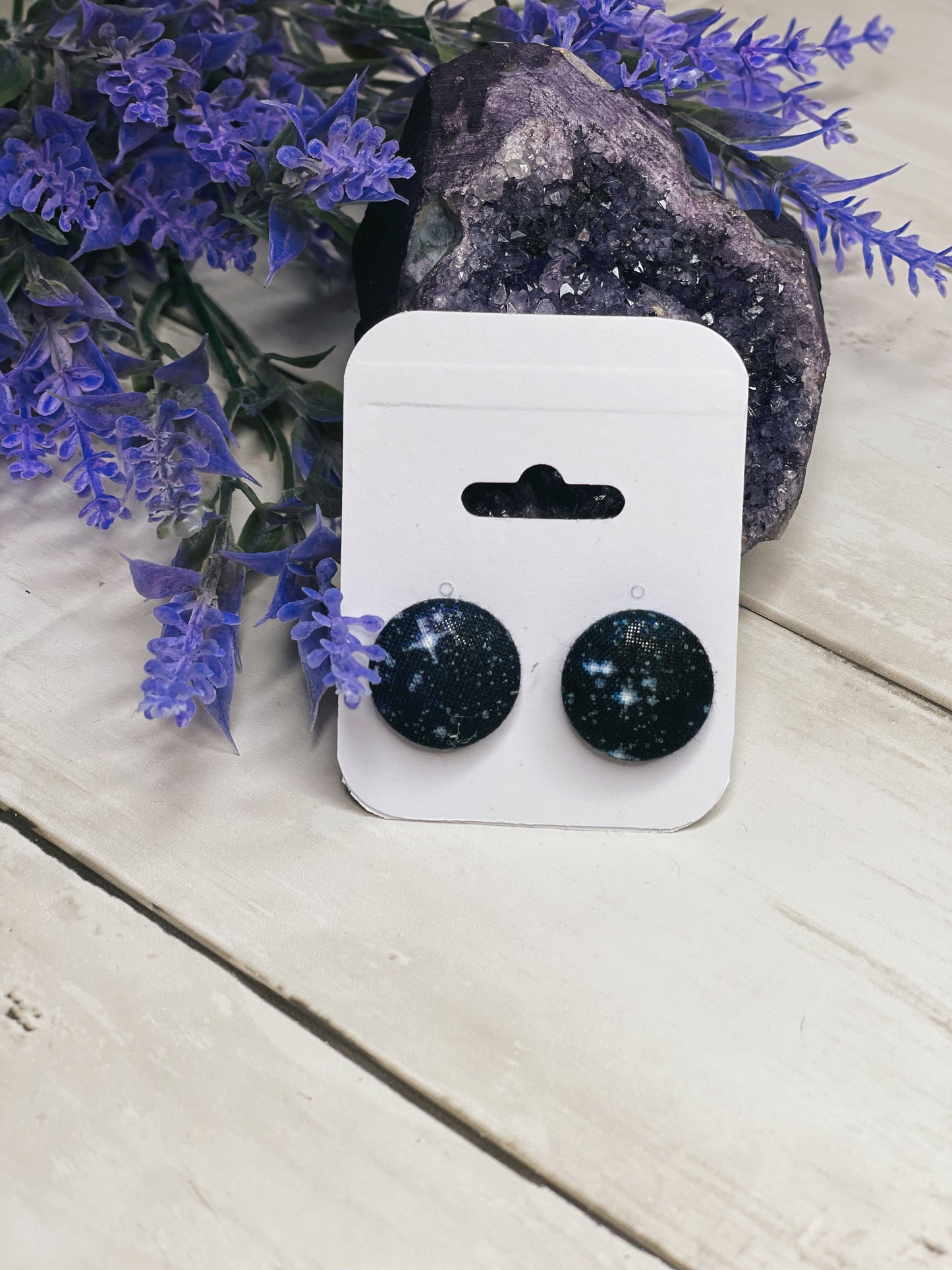 Celestial - Button Earrings