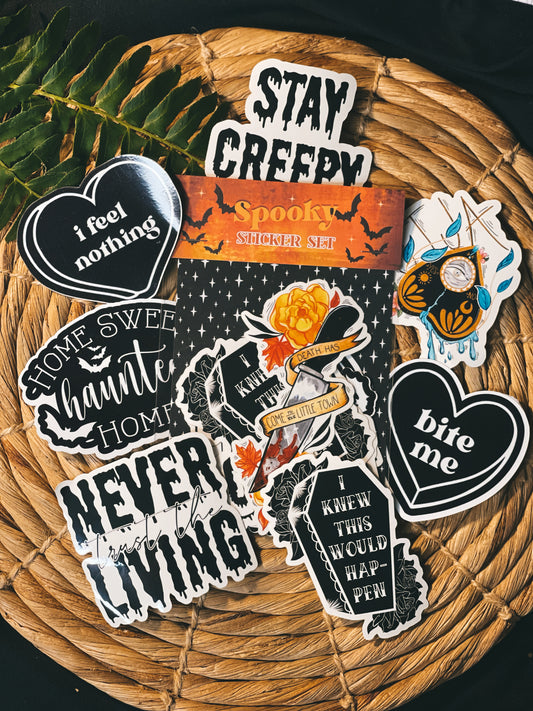 Spooky - Large Sticker Set