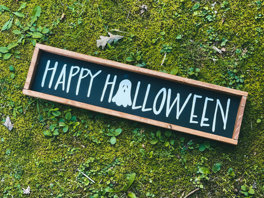 Happy Halloween - Framed Sign (PRE-ORDER)