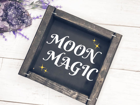 Moon Magic - Mini Sign