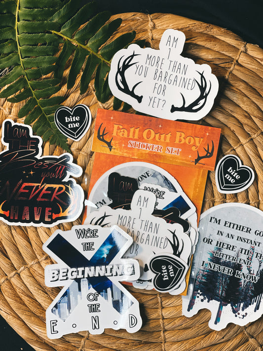 Fall Out Boy - Small Sticker Set