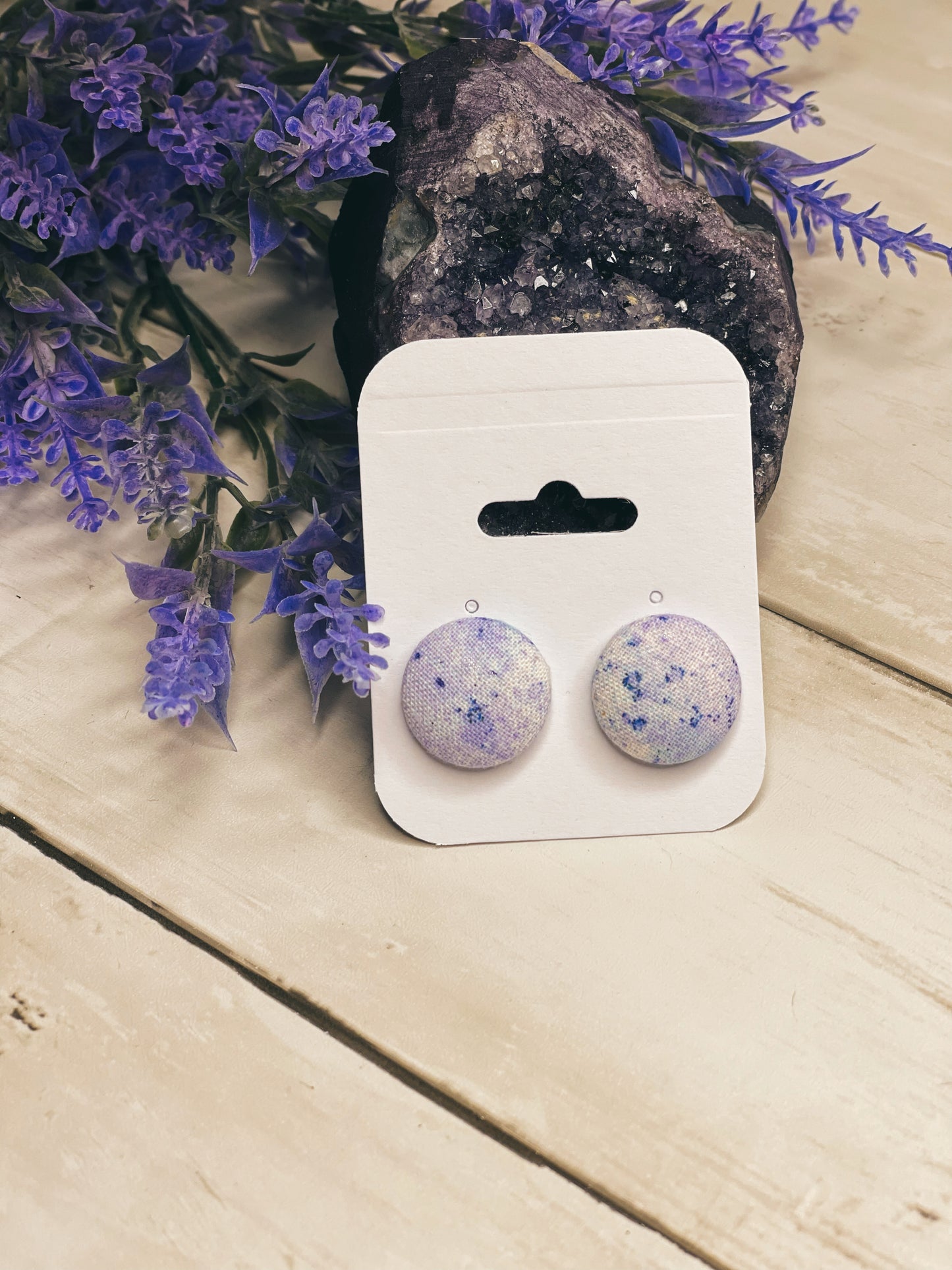 Celestial - Button Earrings